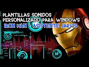 Plantillas Sonidos de Jarvis Iron Man HUD para windows o android - " Bienvenido de regreso señor "