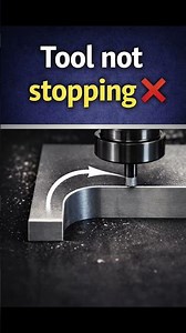 Not Using G09? See This 😱 #cnc#cncmachining#gcode#manufacturing#cnctips