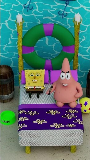 Patrick and SpongeBob's Bug Attack Night! 🐞😂 #shorts #funny