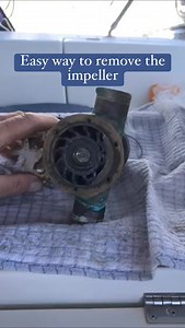 Engineer and PBO’s engine expert Stu Davies shows how to easily remove the impeller from its pump. A full step-by-step guide on how to change the water pump impeller will be in September’s PBO out on 1 August. | Practical Boat Owner