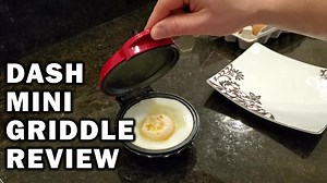 Watch Dash Mini Maker Electric 4" Griddle Review and Demo on Amazon Live