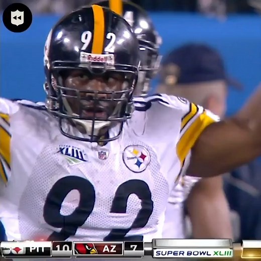 Longest pick-6 in Super Bowl history: James Harrison's 100-yard return in Super Bowl XLIII 🔥 (🎥 @nfllegacy) | CBS Sports