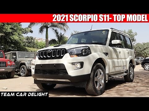 Scorpio S11 2021 - Walkaround Review with On Road Price | Mahindra Scorpio 2021 Top Model