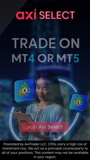 Experience the flexibility to choose what best fits your trading approach Promoted by AxiTrader Ltd. CFDs carry a high risk of investment loss. We act as a principal counterparty to all of your positions. This content may not be available in your region. | Axi Canada