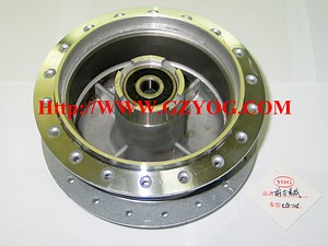[Hot Item] Yog Motorcycle Spare Parts Front Wheel Hub Complete Cg125 Dy100 Jh70 Bajaj Boxer Tvs Star for Honda Suzuki Cgl125 Gl150 YAMAHA