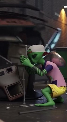 GREEN ALIEN MAN Is Here! #fortnite #humanbill #greenalienman #fortnitefunny #fortniteskit