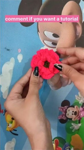 DIY 3D Crochet Flower 🌼 | Easy & Quick Craft #DIY #crochet