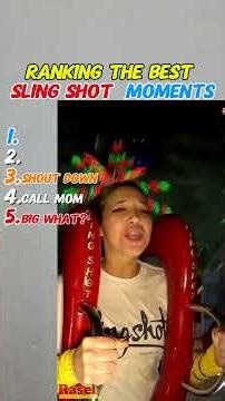 Ranking The Funniest slingshot ride