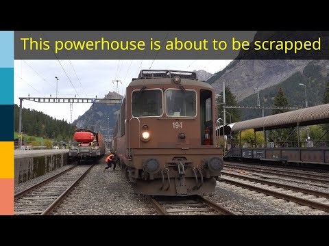 This engine was considered state-of-the art for two decades - inside the fameous Re 425