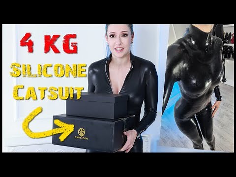 Trying to get into a 4kg 😲 Silicone Suit by Smitizen