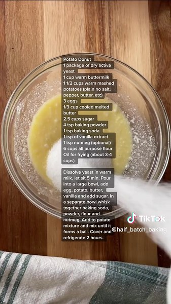 Lady of the House Potato Donuts Recipe