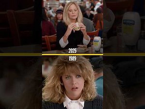 #MegRyan re-enacts the iconic scene from #WhenHarryMetSally during a 2025 #Superbowl commercial.