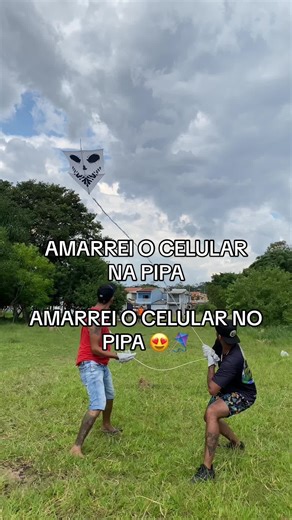 Celular Gravaço da Pipa do Céu