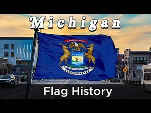 The Michigan Flag Explained | Flag Facts #history #flag #michigan #usa #vexillology