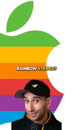 2.2K views · 17 reactions | Apple's logo used to have rainbow...