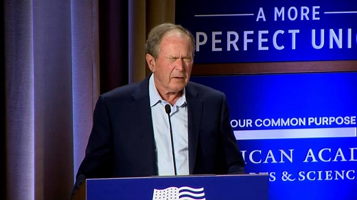 George W. Bush mistakenly says ‘Iraq’ instead of ‘Ukraine’ when addressing ‘unjustified’ invasion