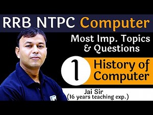 [1] Computer for RRB NTPC Devotion Institute