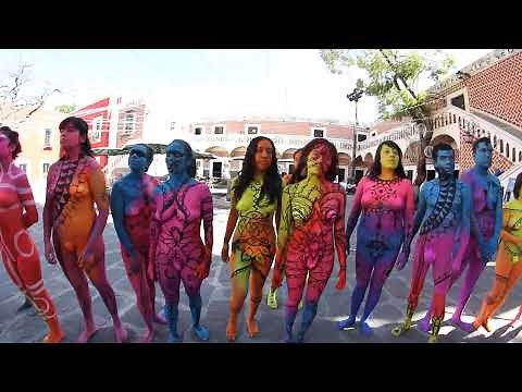 Sin Miedo a la Realidad | Día de Color, 2017 | Body Paint | Yeska | México