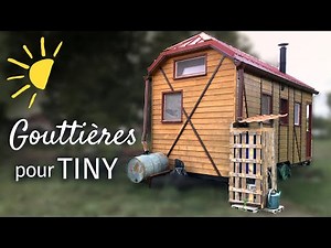 Installer des gouttières, récupérer l'eau de pluie