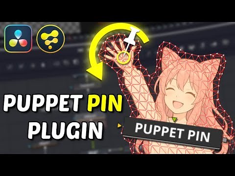Puppet Pin Tool for DaVinci Resolve & Fusion - Overview and Tutorial