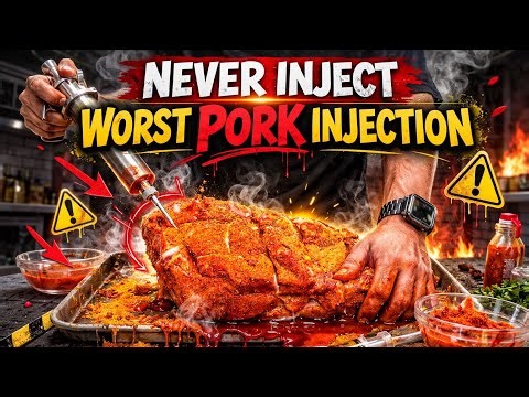 🔥 Pitmaster Mistake: The Worst Pork Butt Injection I’ve Ever Tried 😢