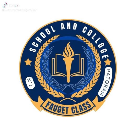 T N School Class Logo