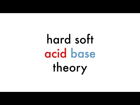 Hard Soft Acid Base Theory (old)