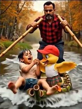 Boy Fell Into River – Brave Woodcutter Saved Him! | Emotional Story।#mindupclick.#halo #viralvideos