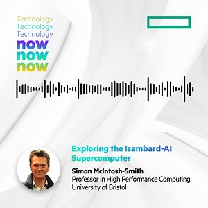 21 reactions | Ten times more powerful than the UK's current fastest supercomputer and one of the most powerful in the world. ⚡️ Professor Simon McIntosh-Smith from University of Bristol joins us on HPE’s Technology Now to discuss the building and promise of the Isambard-AI supercomputer, due to be completed in September 2024. https://hpe.to/6188pguVu | Hewlett Packard Enterprise | Facebook