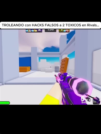TROLEANDO con HACKS FALSOS a 2 TOXICOS en Rivals…