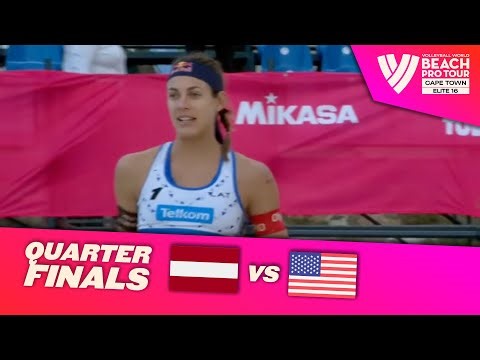 Tina/Anastasija vs. Van Gunst/Ferch - Quarter Final Highlights | Cape Town 2025 #BeachProTour