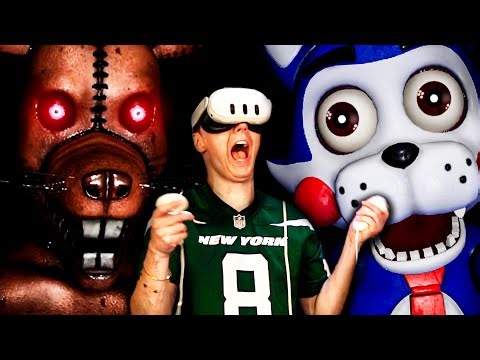 I Played Five Nights at Candy's VR and It Was SO SCARY!
