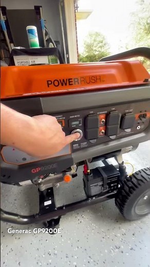 Generac GP9200E from Costco 👌