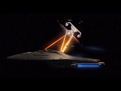 Bridge Commander: Intrepid class vs Galaxy, both ways