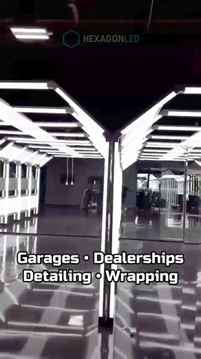 The Ultimate LED Tunnel for Automotive Professionals | Custom Garage Lighting