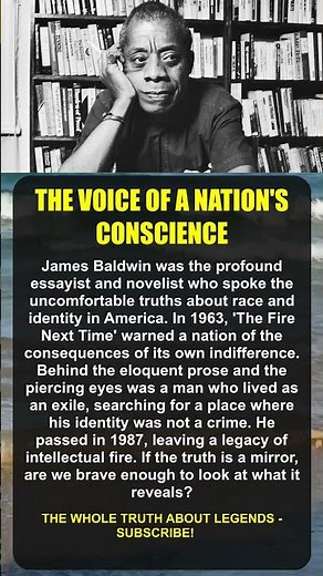 THE MIRROR OF TRUTH James Baldwin #JamesBaldwin #TheFireNextTime #CivilRights