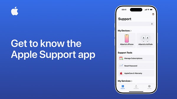 Contact Apple Support