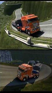 Hear the Power! K220 Roaring Through Rota Map’s Wild Terrain💪🚛🔥#ets2 #truck