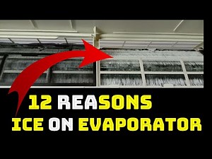 12 REASONS FOR ICE ON INDOOR EVAPORATOR COIL.|| Jabirwaqas.com