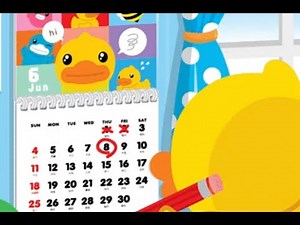 Ordinal Numbers Song, 1st to 31st, Calendar Days