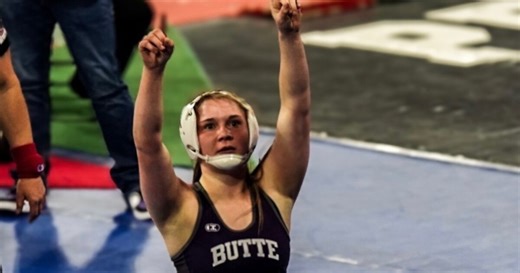 Class Act: Butte High's Mattie Stepan as motivated on the mat as in academics