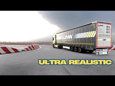 Snowy Moon Graphic mod for Euro Truck Simulator 2 & How to install it