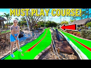 The World's LONGEST Mini Golf Hole! - Must Play Course!