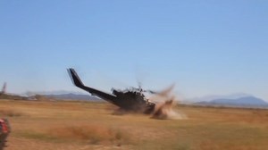 Helicopter crash caught on tape