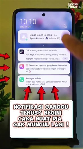 Cara Menghilangkan Notif Mengganggu di Android