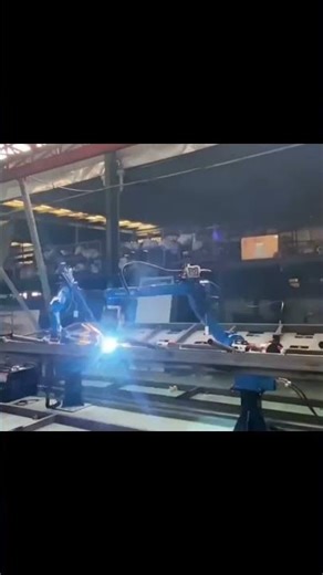 6 Axis Robot Welding H-Beam & Steel Frame | Industrial Automation #machine #automation