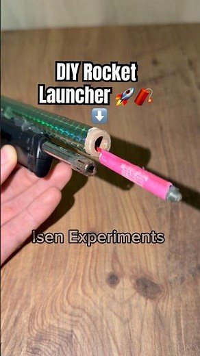 Make Rocket Launcher Experiment #experiment #fireworks #rocket #crackers #firecrackers
