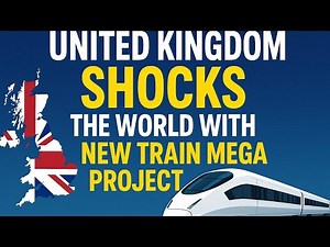 United Kingdom SHOCKS the World with New High-Speed Train Mega Project