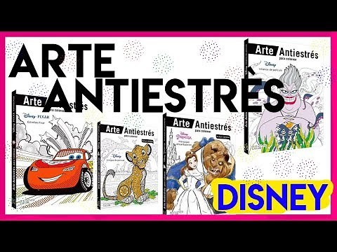 ARTE ANTIESTRES DISNEY - Reseña a libros de mandalas y popart - Kenypop!