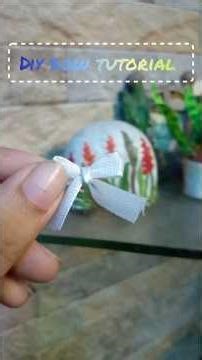DIY Mini Bow Tutorial | Easy & Cute Bow Making🥰